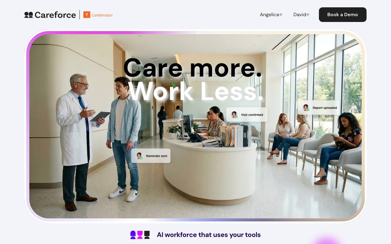 Careforce screenshot