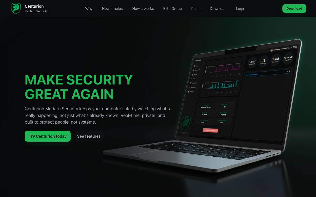 Centurion - Modern Security screenshot