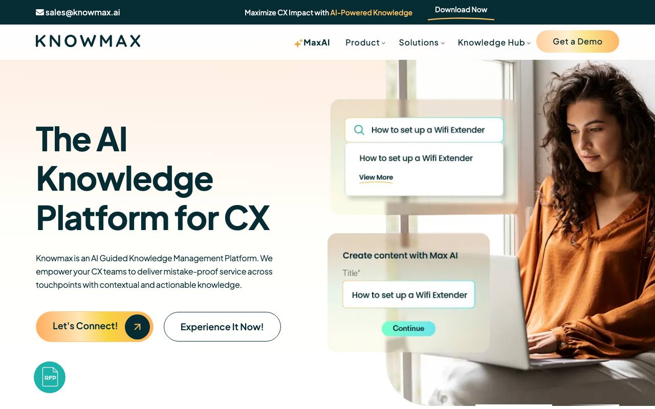 Knowmax screenshot