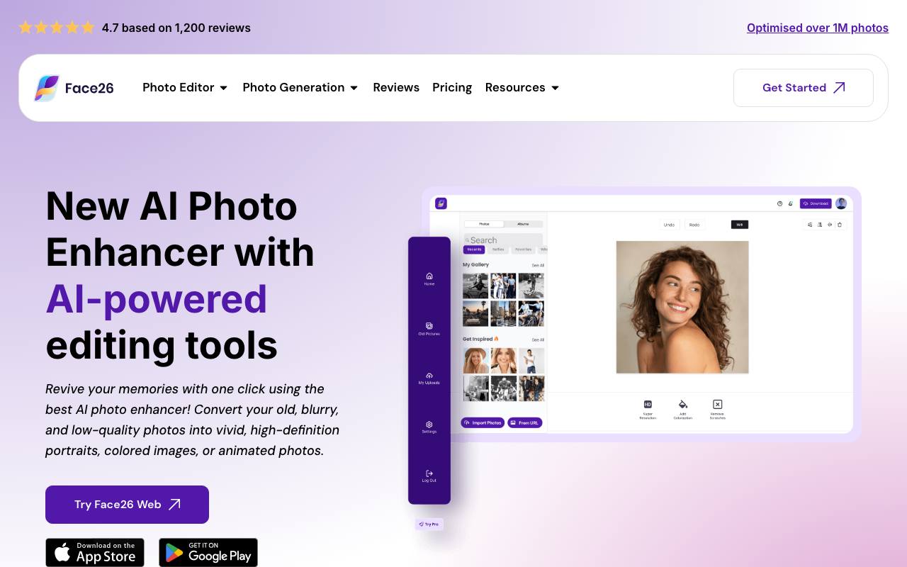 Face26 screenshot