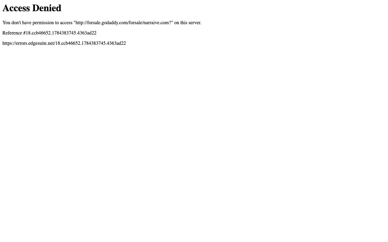 Narraive screenshot