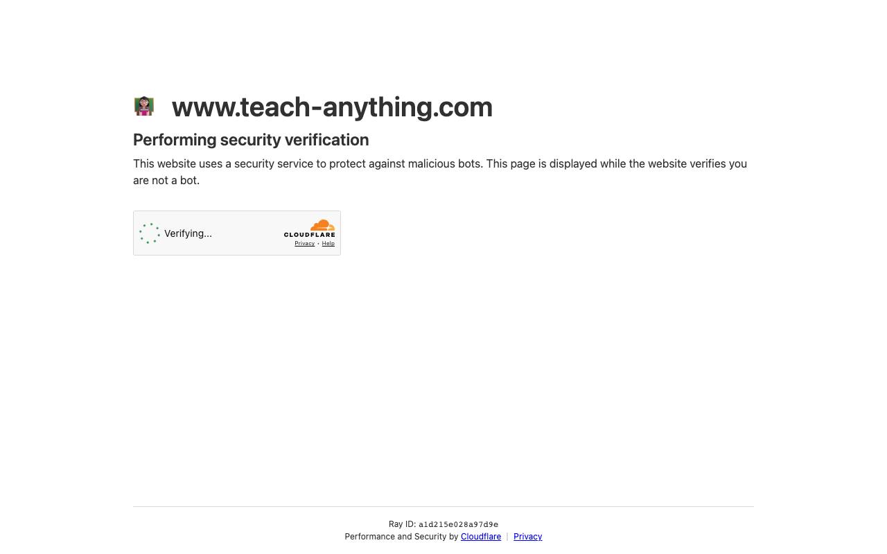 Teach Anything screenshot