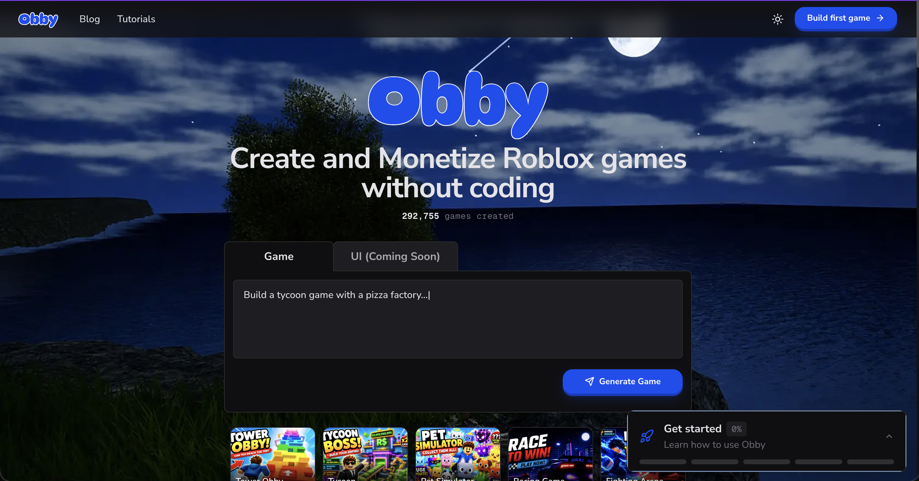 Obby screenshot
