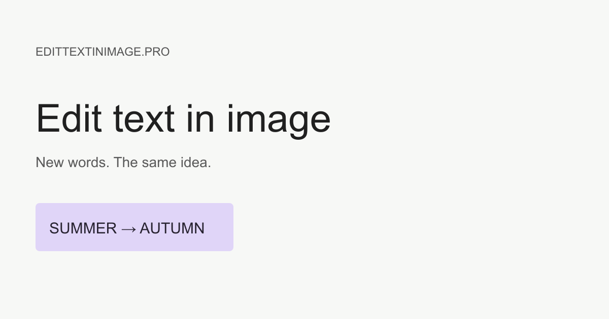 Edit Text in Image Pro screenshot