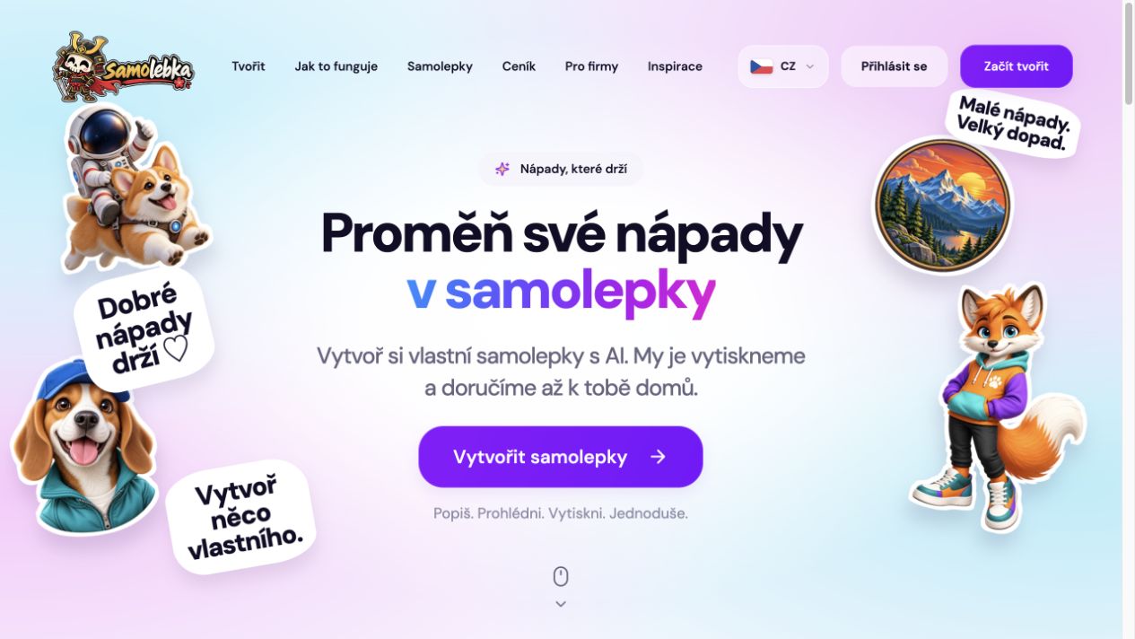 Samolebka screenshot