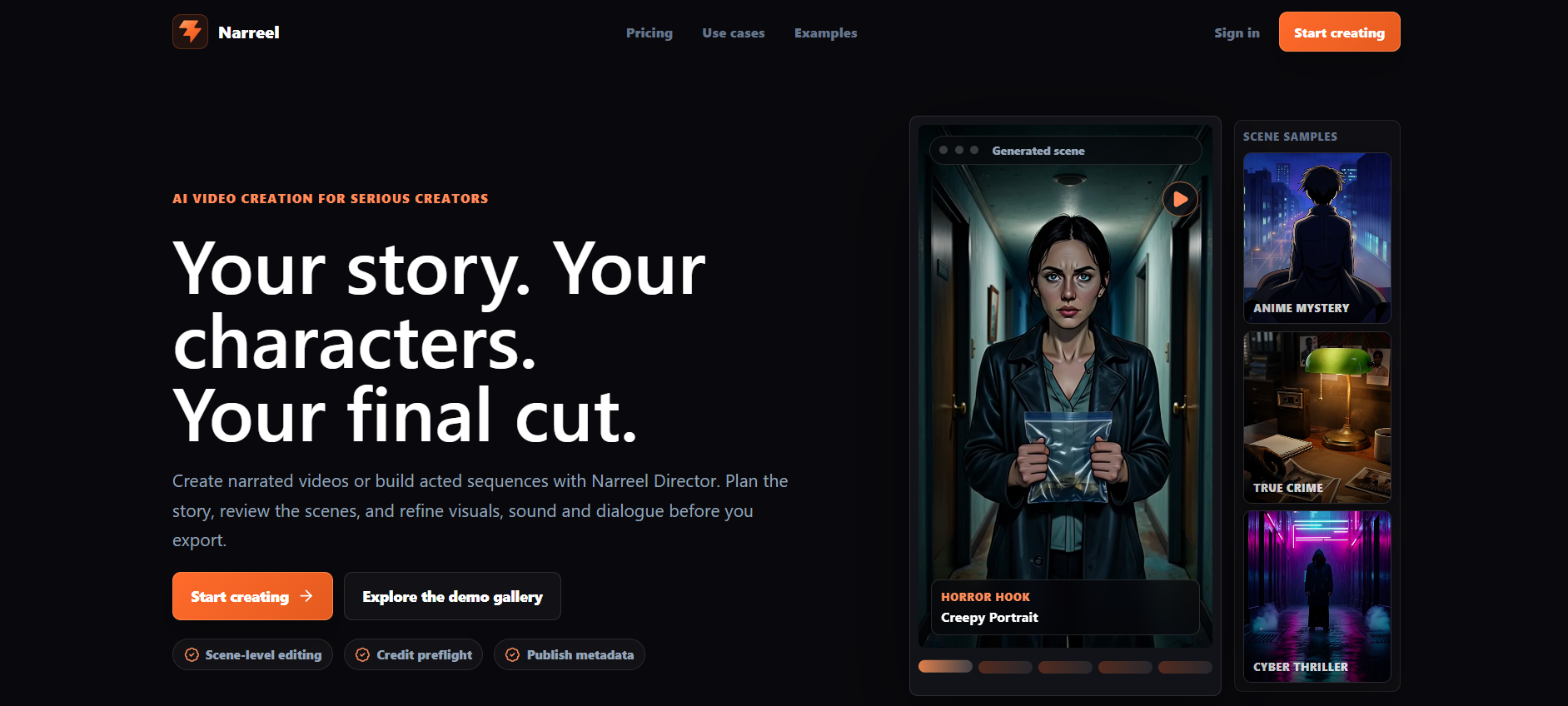 Narreel screenshot