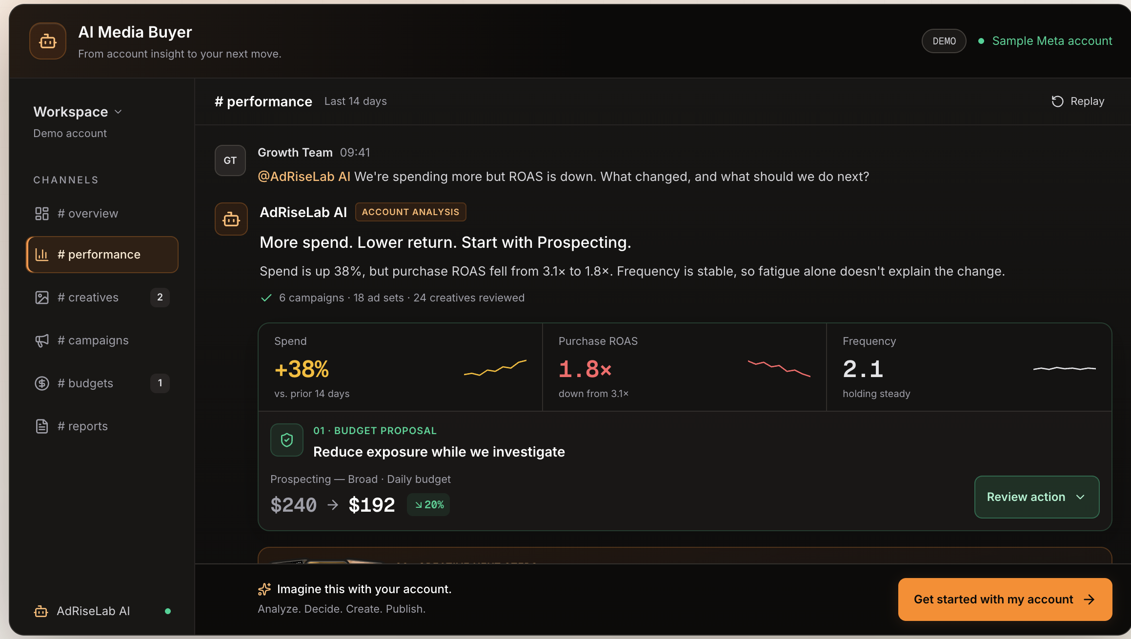AdRiseLab screenshot