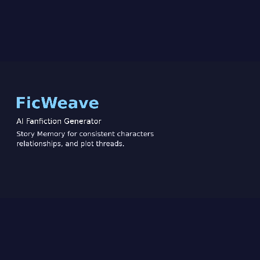 FicWeave screenshot