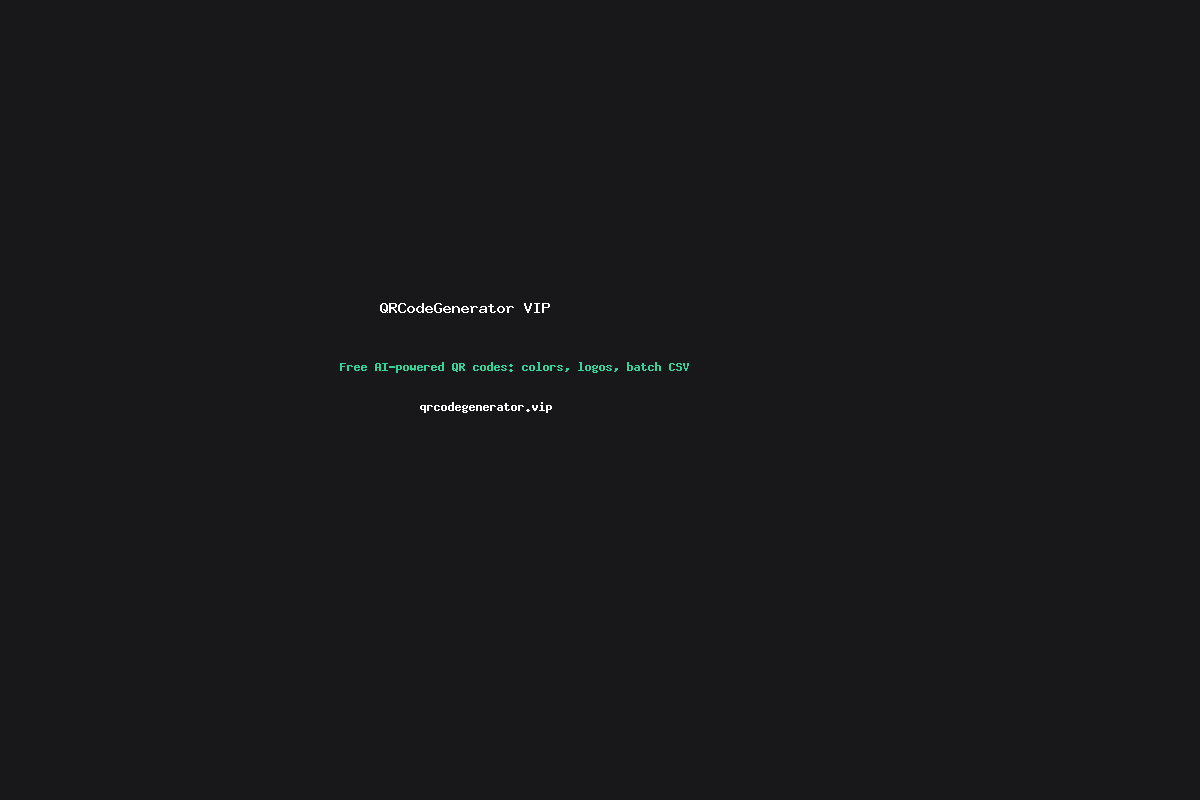 QRCodeGenerator VIP screenshot
