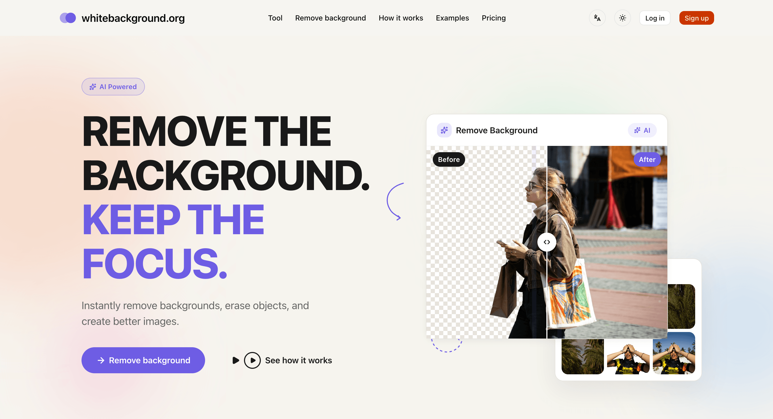 whitebackground screenshot