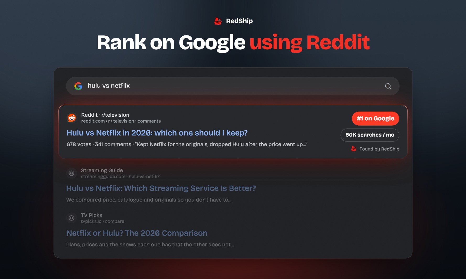 RedShip screenshot