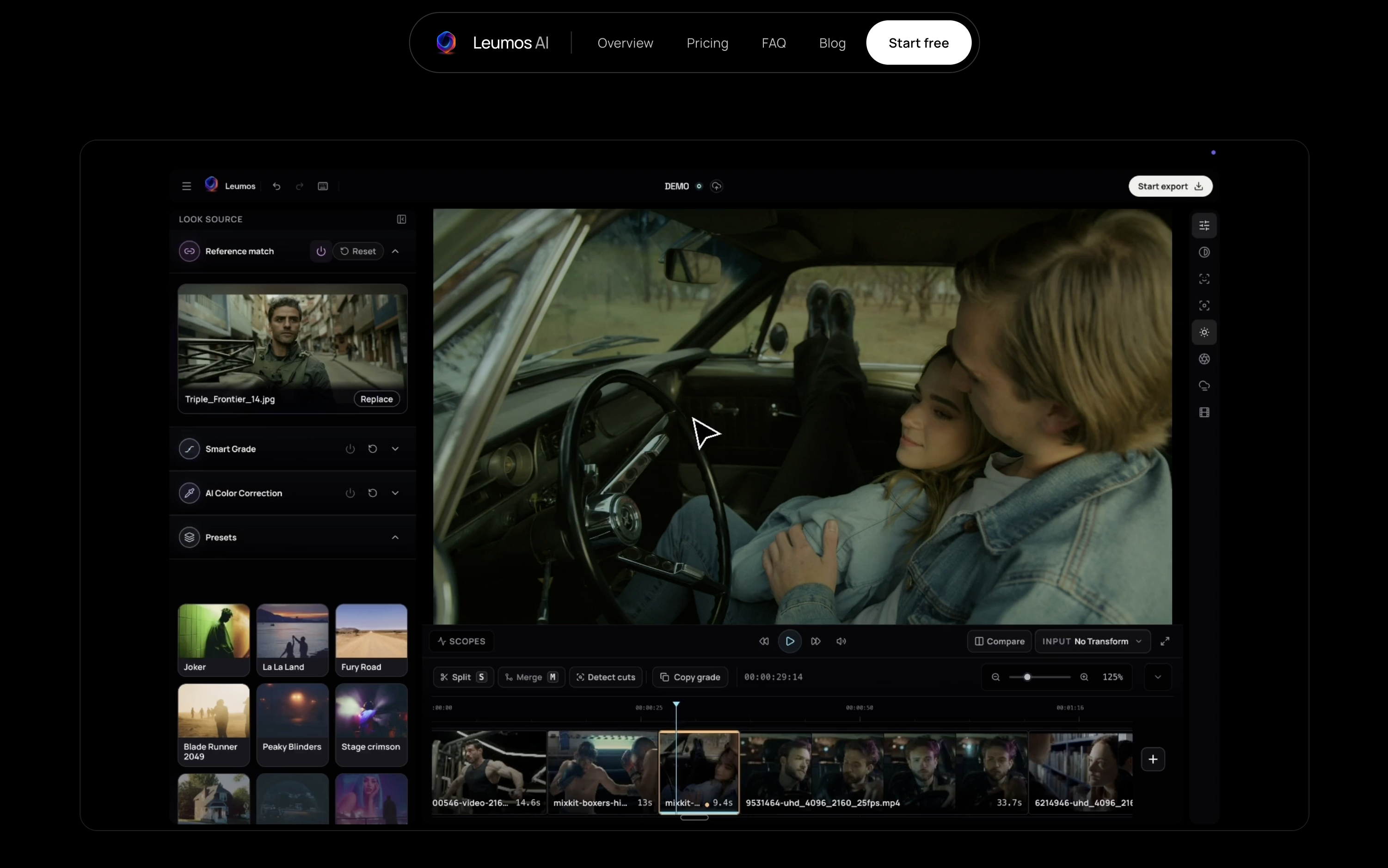 Leumos AI screenshot