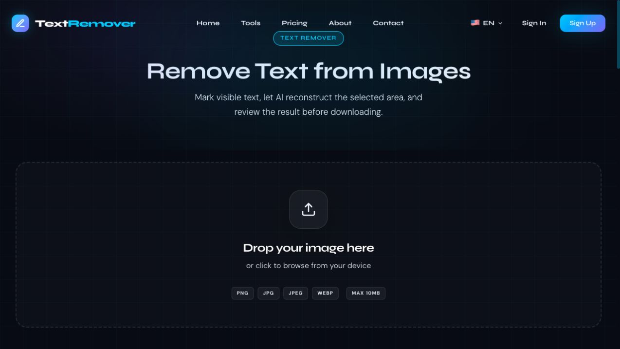 Text Remover screenshot